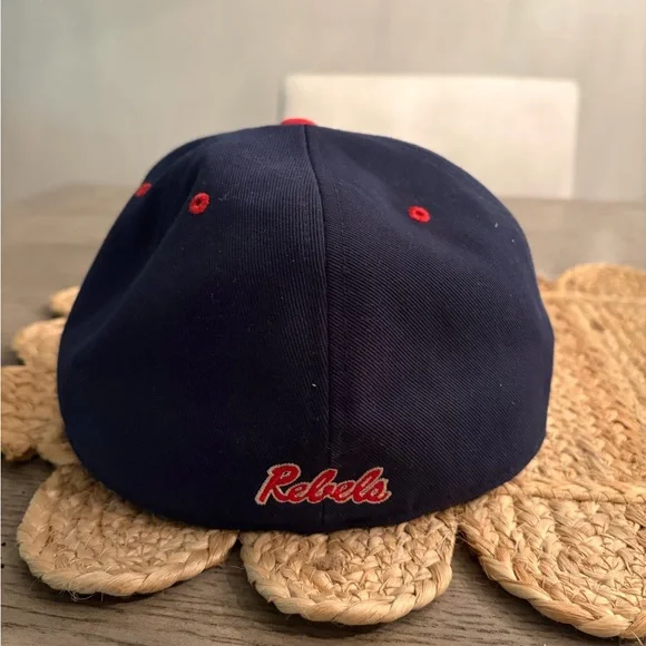 Ole Miss / University of Mississippi Baseball Fitted Hat - Picture 5 of 5